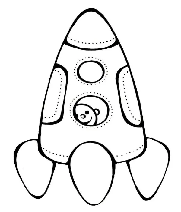 Dibujos para colorear e imprimir Rocket