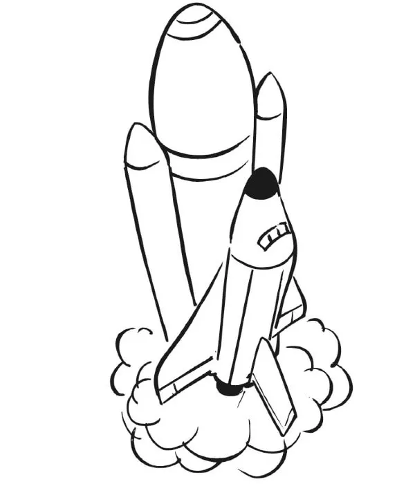 Dibujos para colorear e imprimir Rocket