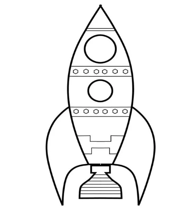 Dibujos para colorear e imprimir Rocket