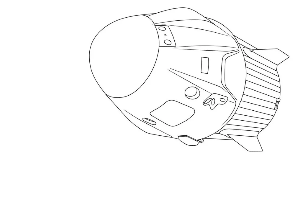 Dibujos para colorear e imprimir Rocket