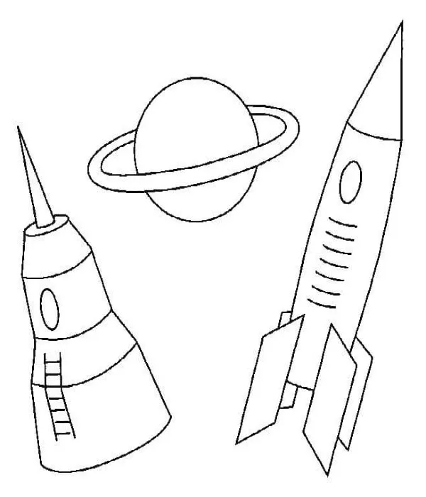 Dibujos para colorear e imprimir Rocket