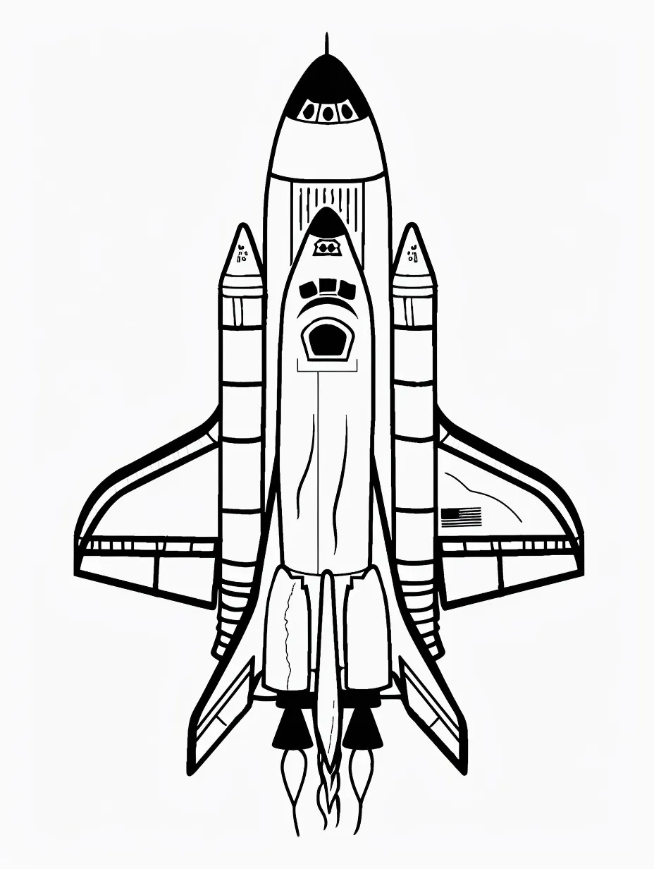 Dibujos para colorear e imprimir Rocket