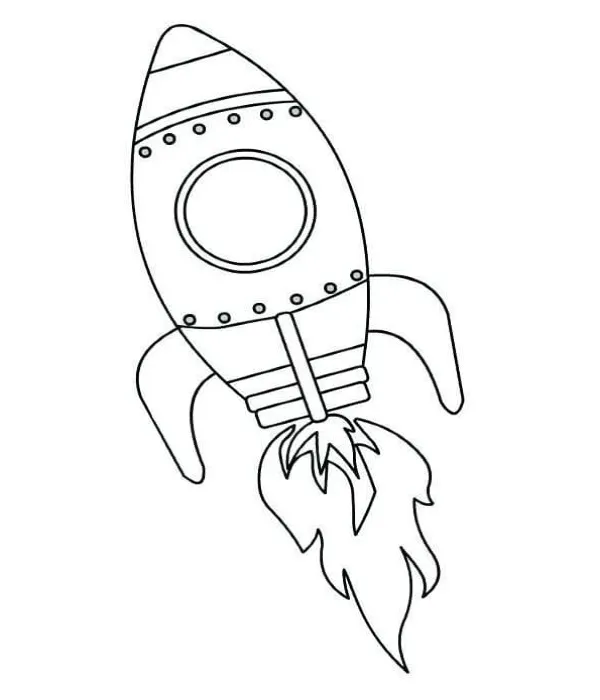 Dibujos para colorear e imprimir Rocket