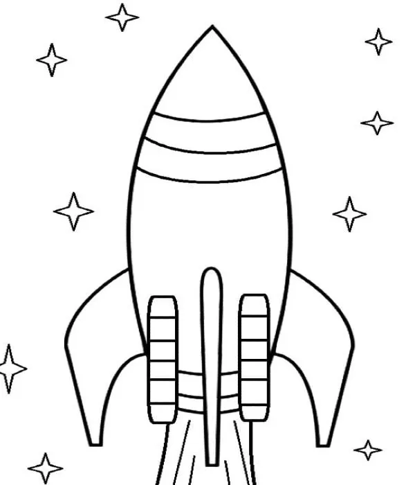 Dibujos para colorear e imprimir Rocket