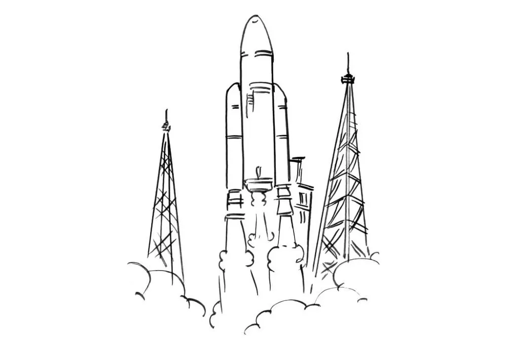 Dibujos para colorear e imprimir Rocket