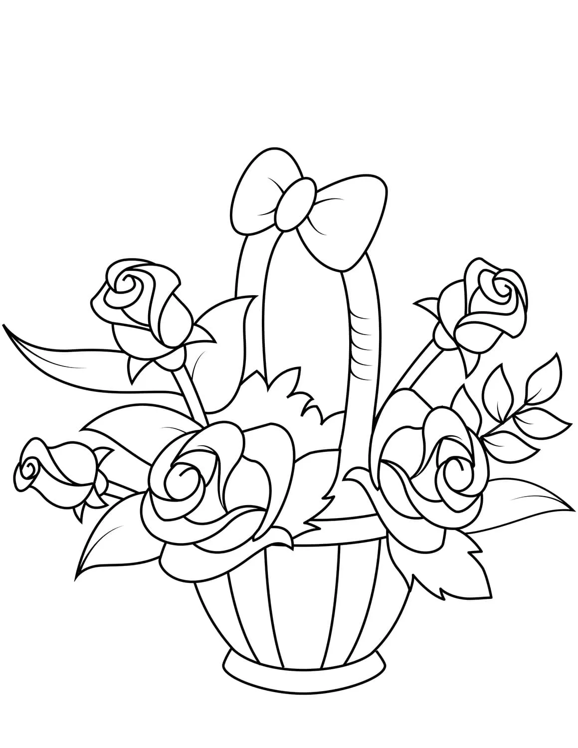 Dibujos para colorear e imprimir Roses