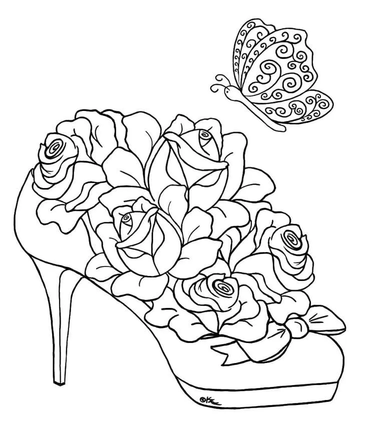 Dibujos para colorear e imprimir Roses