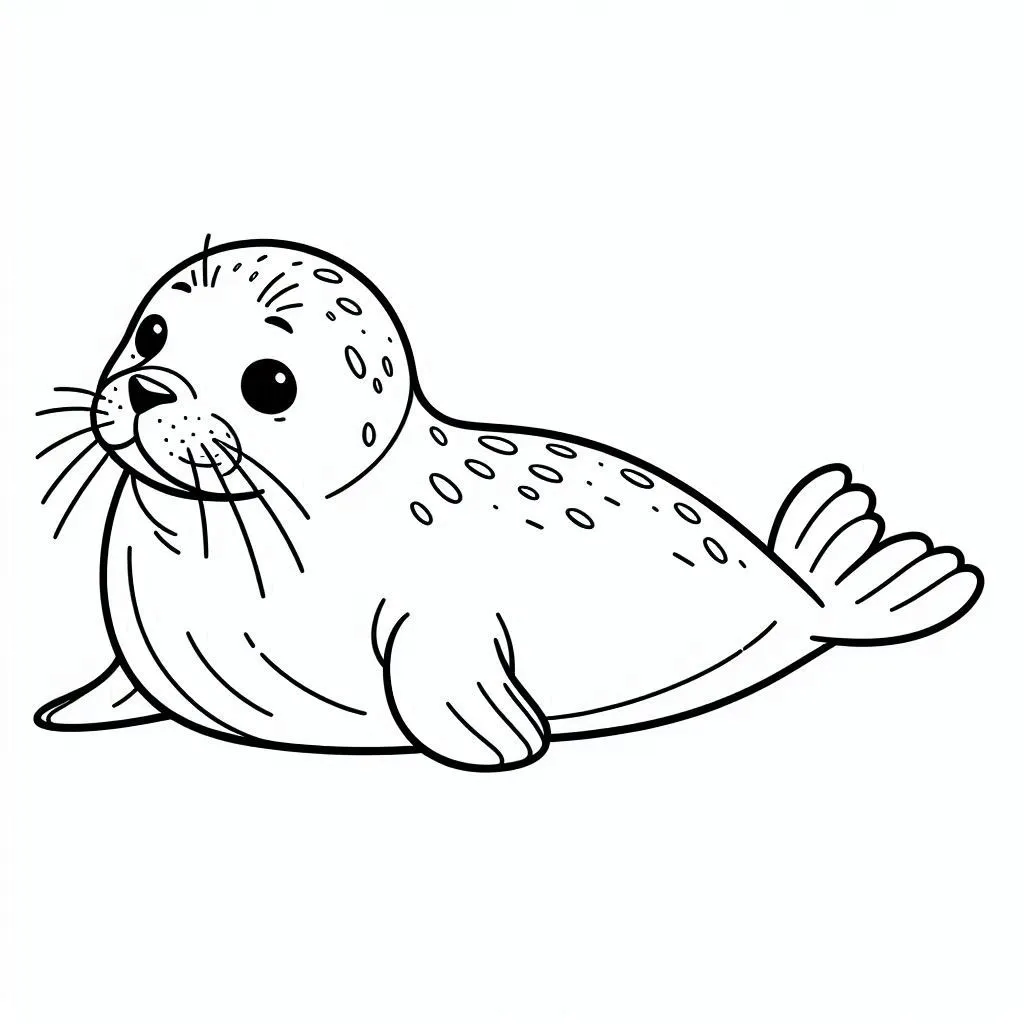 Dibujos para colorear e imprimir Seal