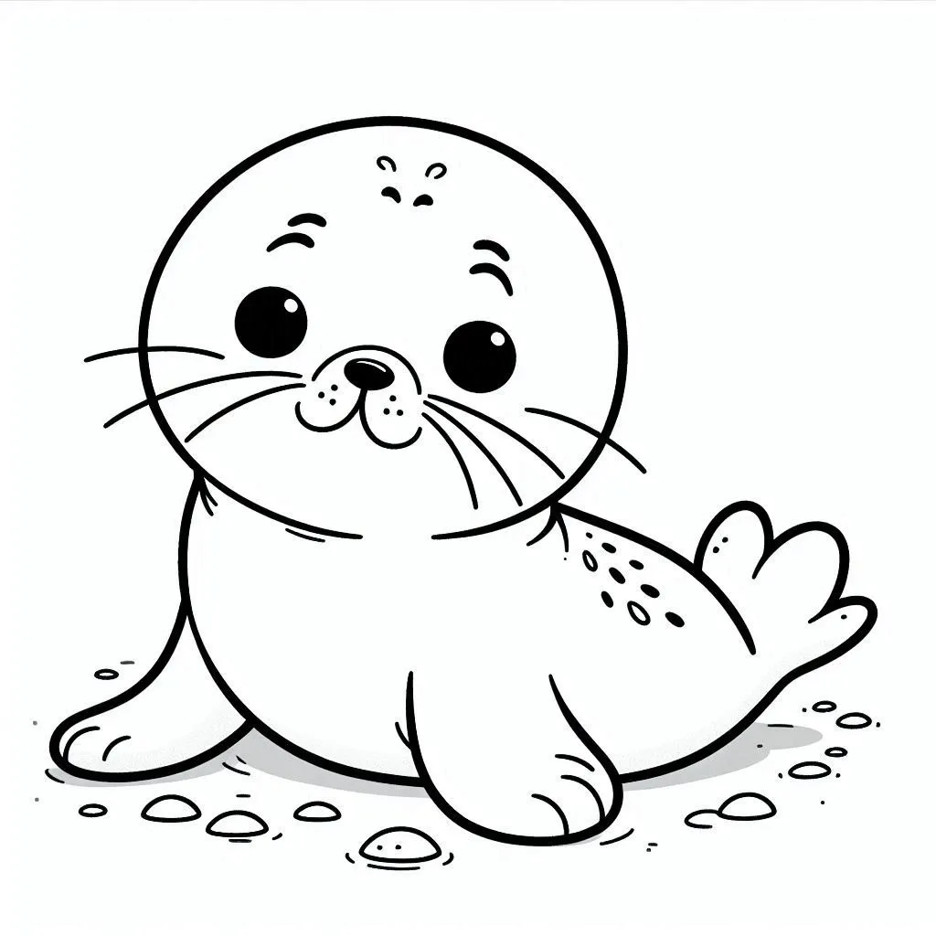 Dibujos para colorear e imprimir Seal