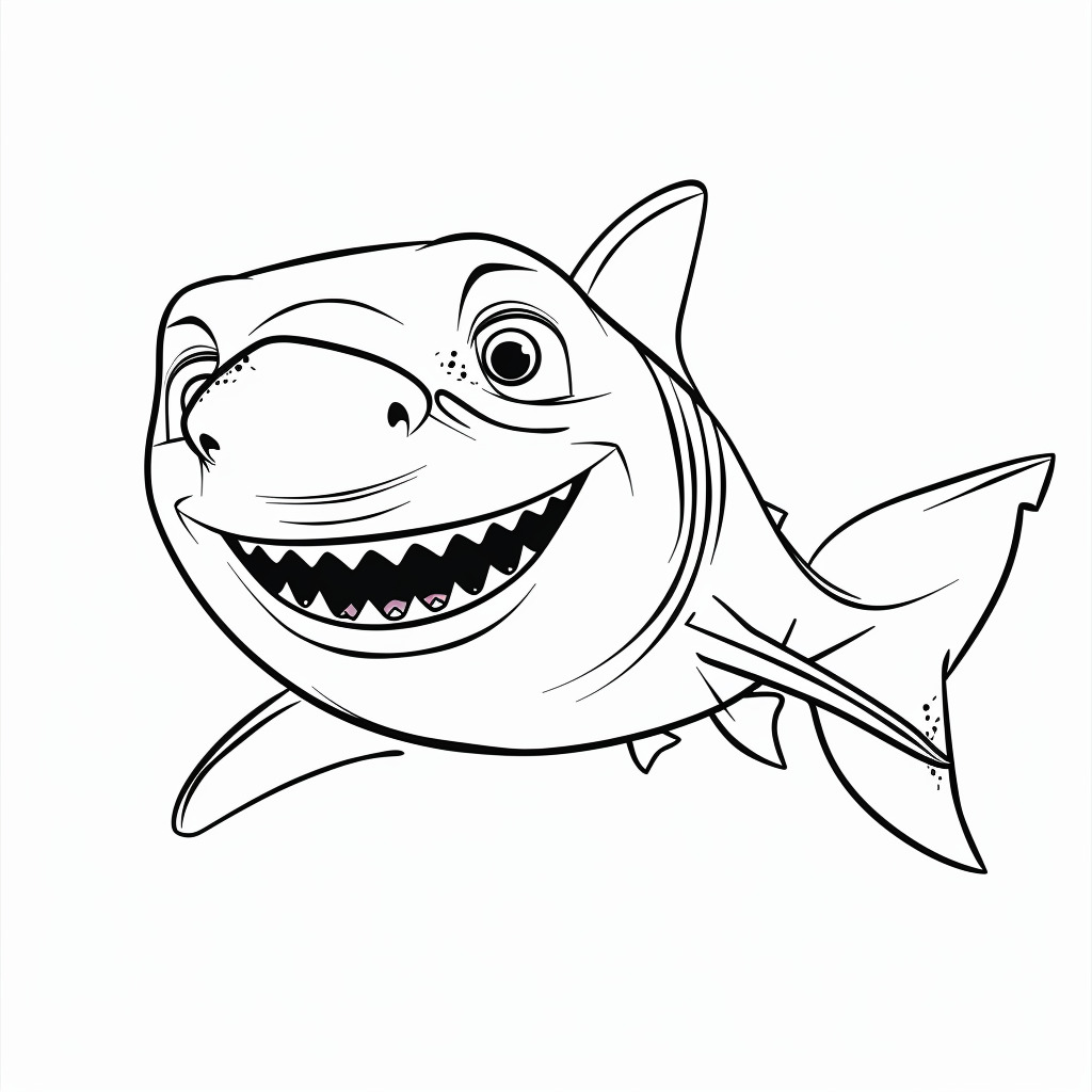 Dibujos para colorear e imprimir Sharks