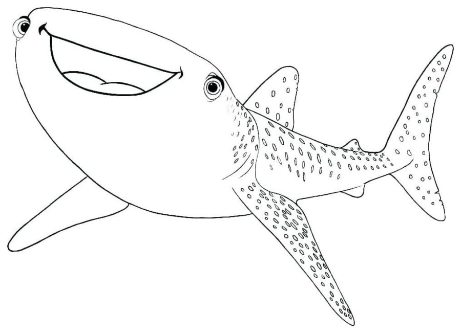 Dibujos para colorear e imprimir Sharks