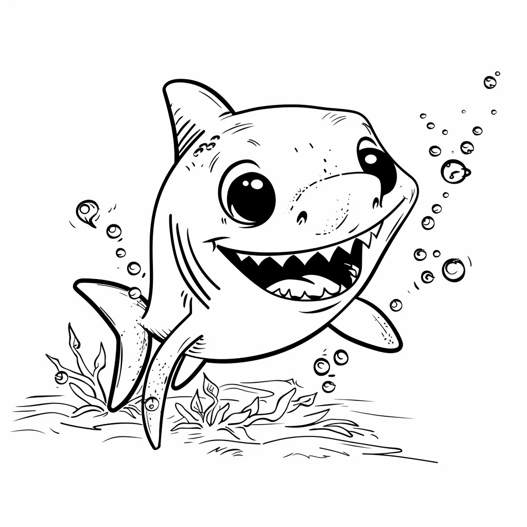 Dibujos para colorear e imprimir Sharks