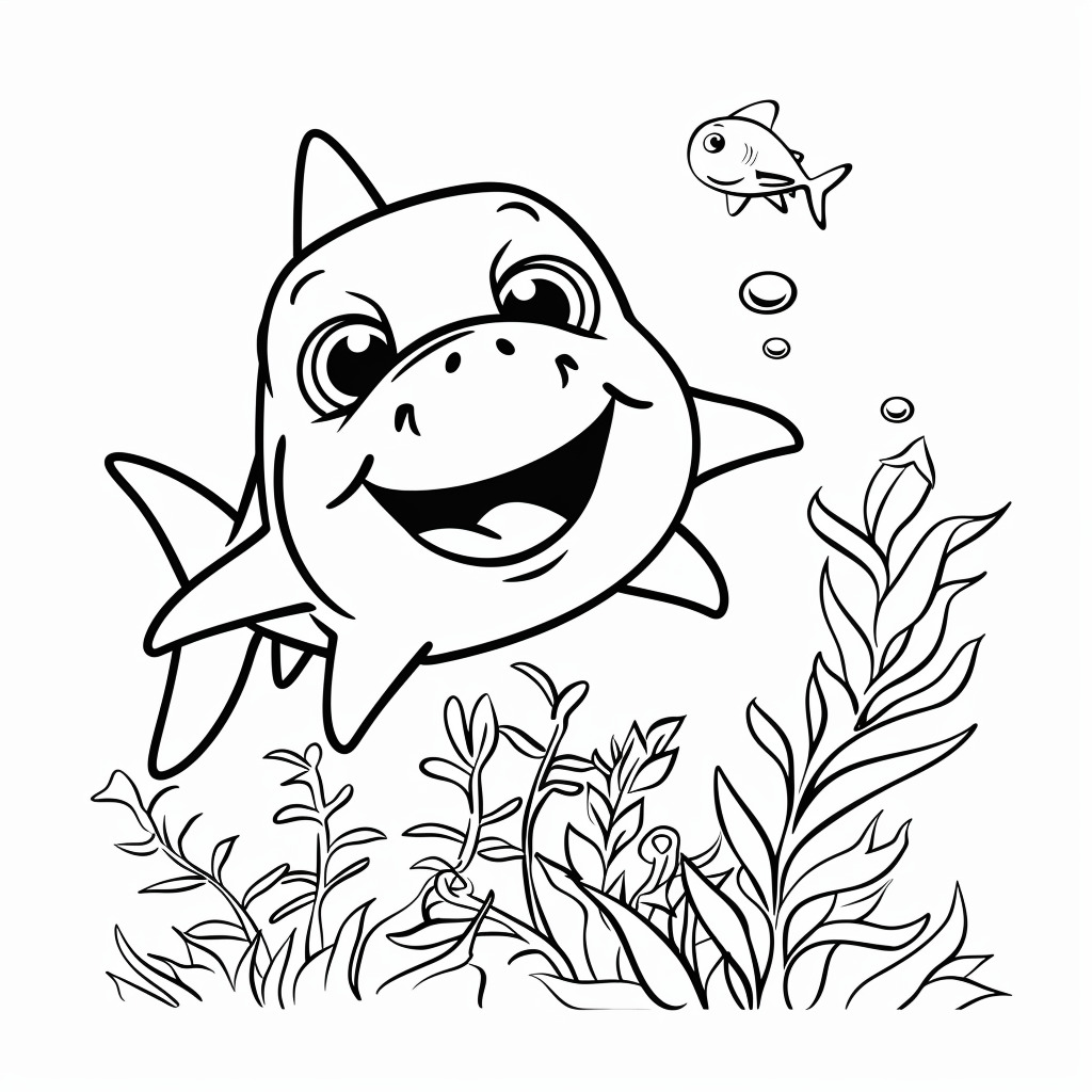 Dibujos para colorear e imprimir Sharks