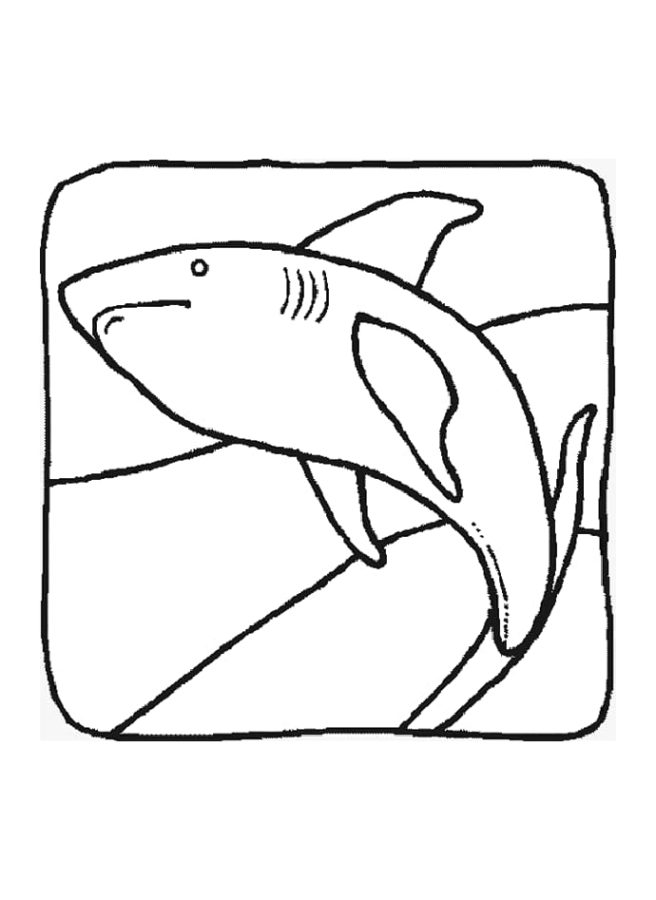 Dibujos para colorear e imprimir Sharks