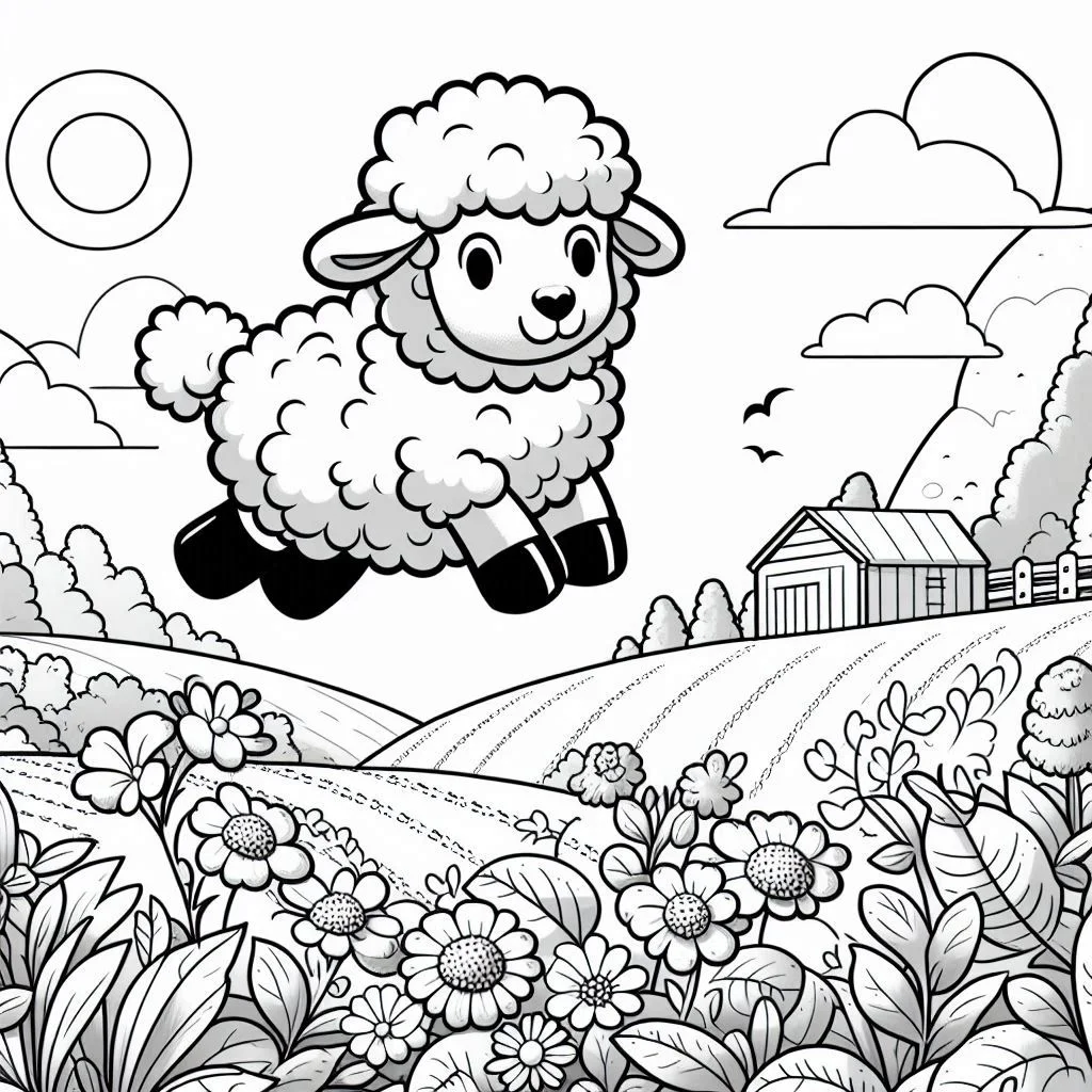 Dibujos para colorear e imprimir Sheep