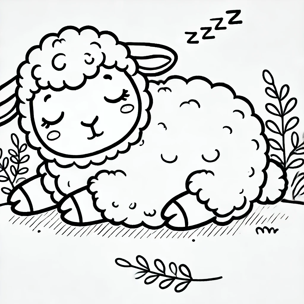 Dibujos para colorear e imprimir Sheep