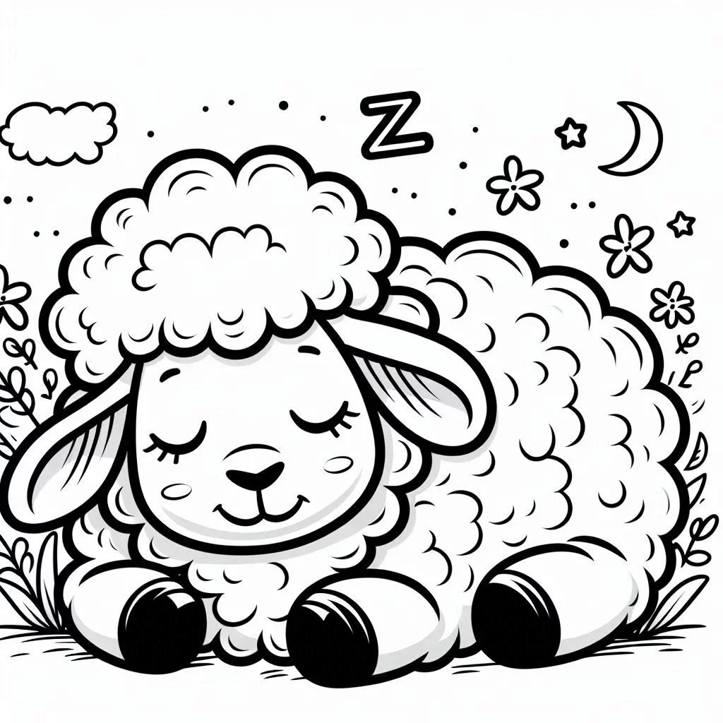 Dibujos para colorear e imprimir Sheep