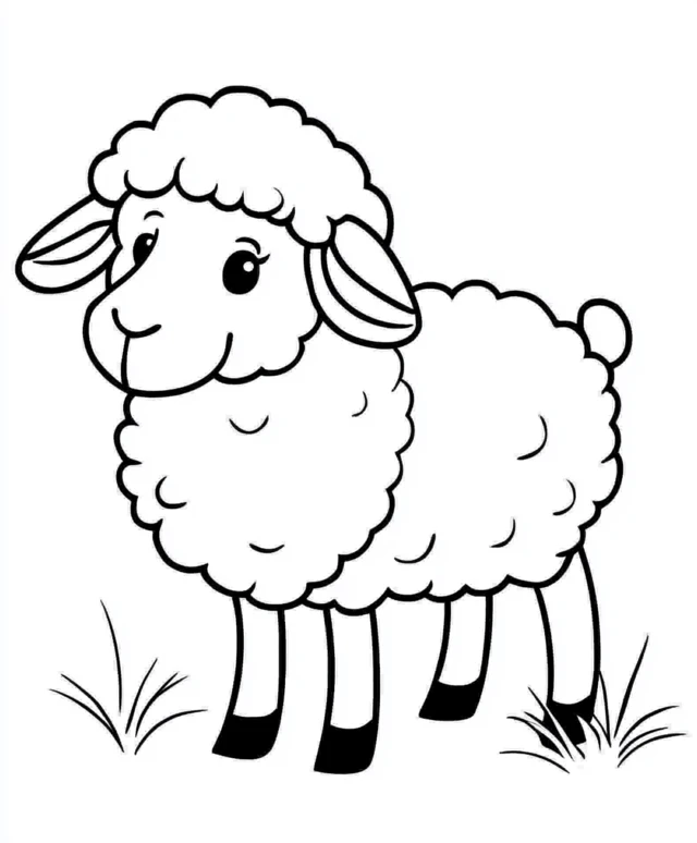 Dibujos para colorear e imprimir Sheep