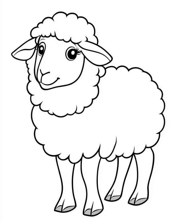 Dibujos para colorear e imprimir Sheep