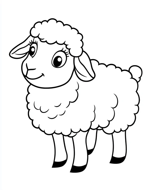 Dibujos para colorear e imprimir Sheep