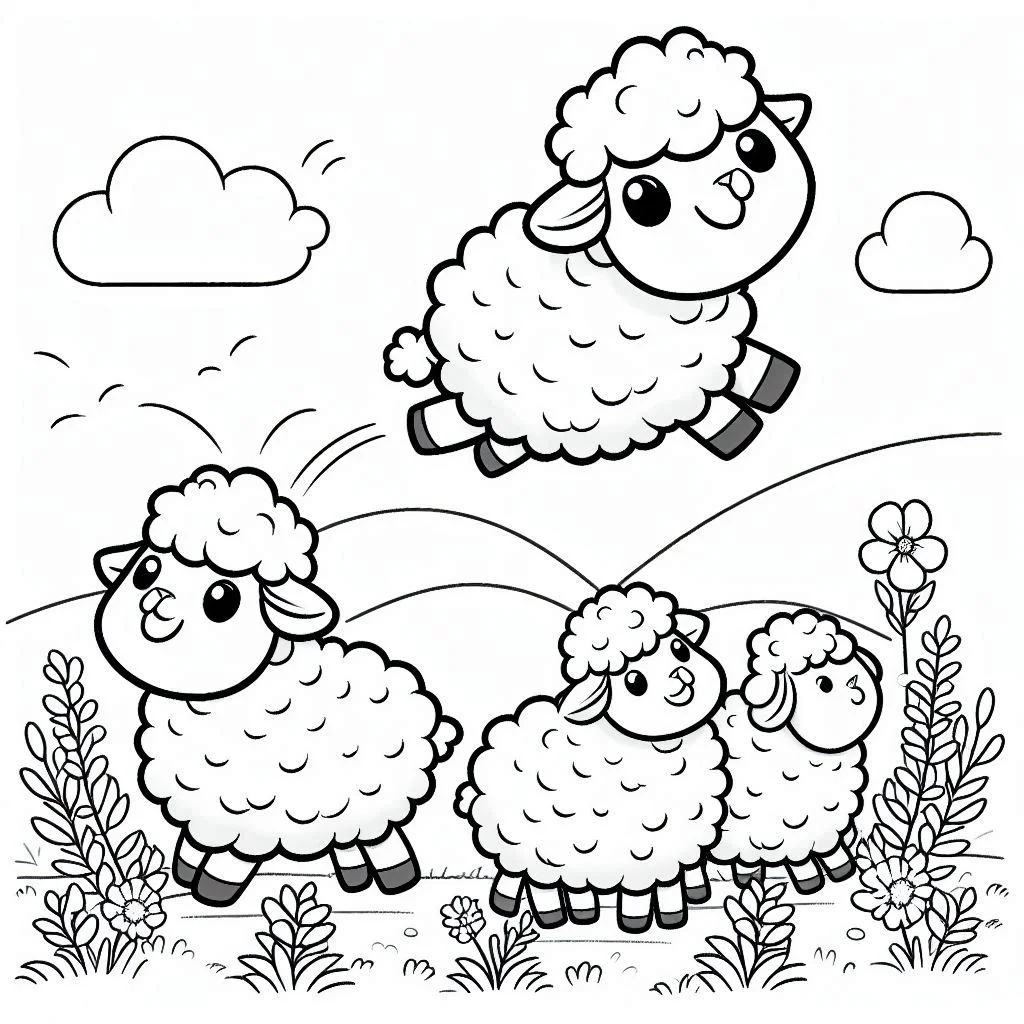 Dibujos para colorear e imprimir Sheep