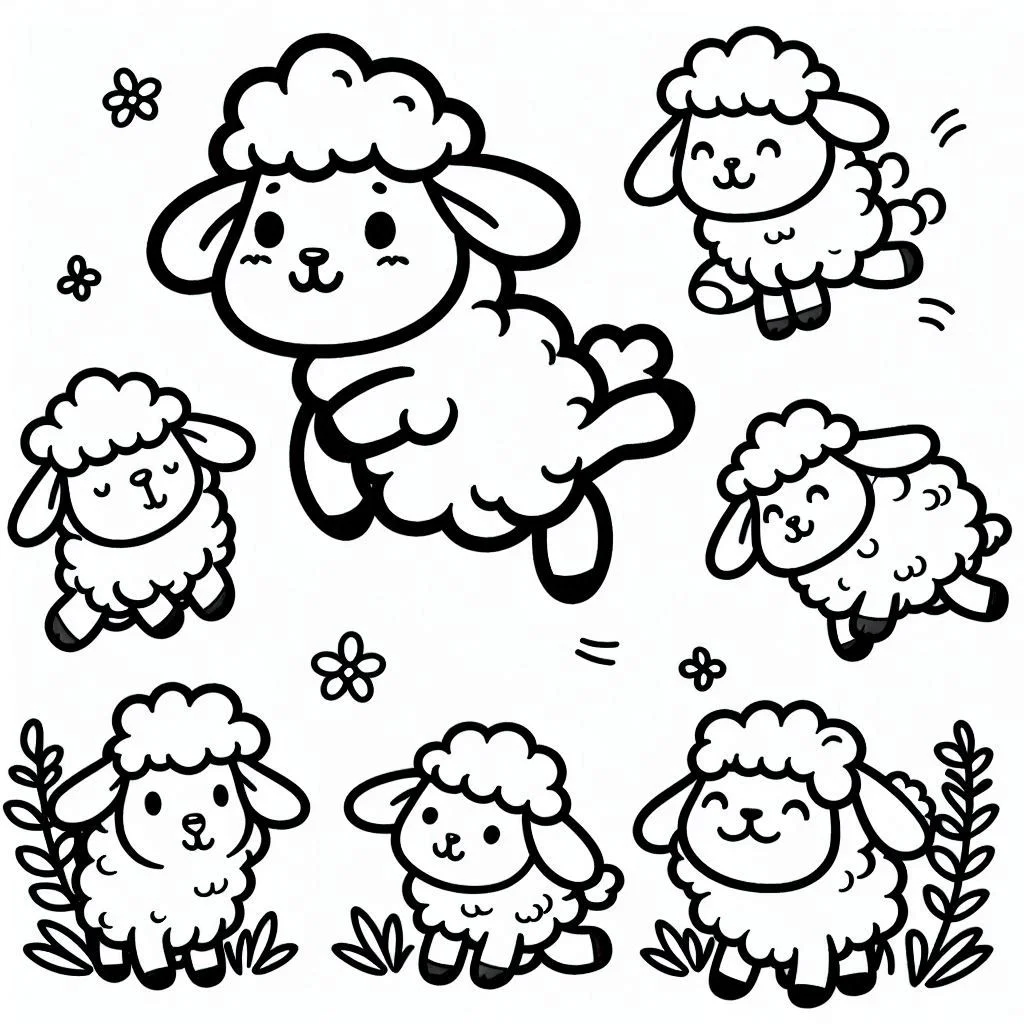 Dibujos para colorear e imprimir Sheep