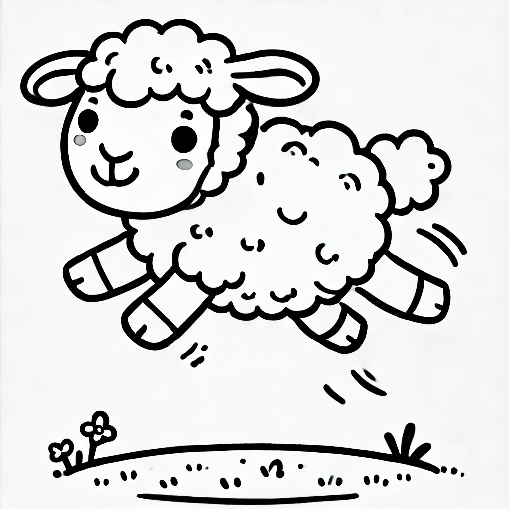 Dibujos para colorear e imprimir Sheep