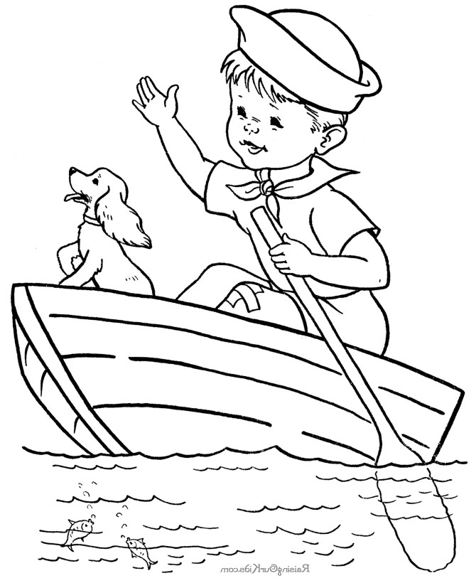 Ships coloring page 6