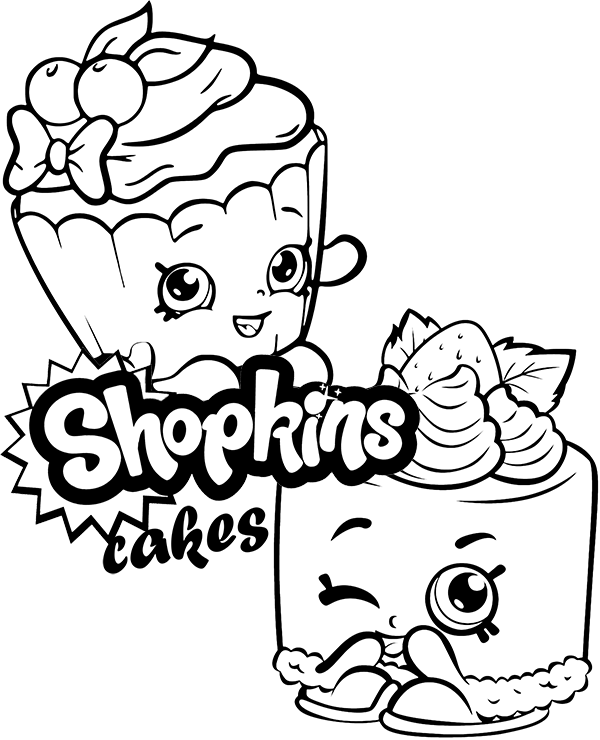 Dibujos para colorear e imprimir Shopkins