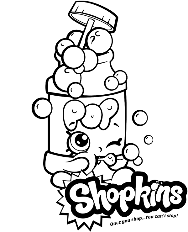 Dibujos para colorear e imprimir Shopkins