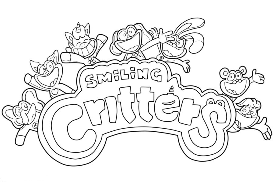 Dibujos para colorear e imprimir Smiling Critters