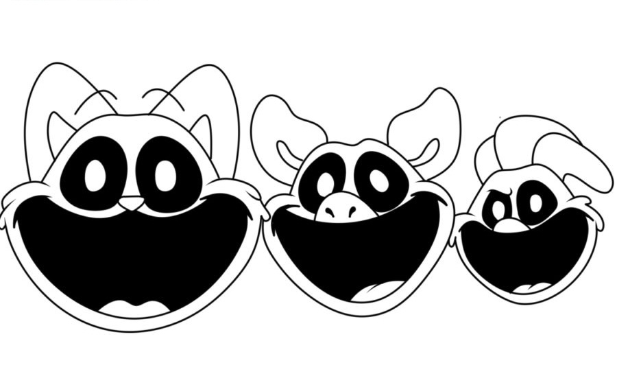 Dibujos para colorear e imprimir Smiling Critters