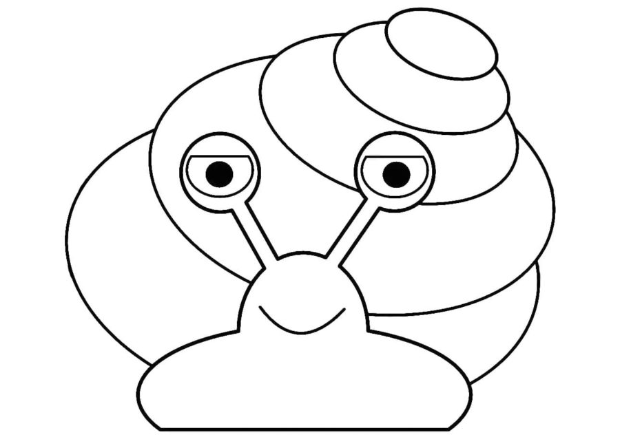 Dibujos para colorear e imprimir Snail