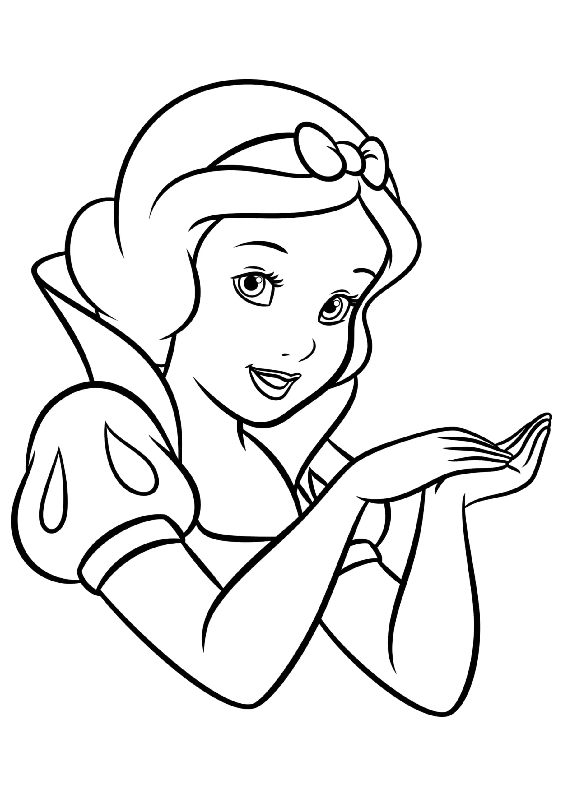 Dibujos para colorear e imprimir Snow White