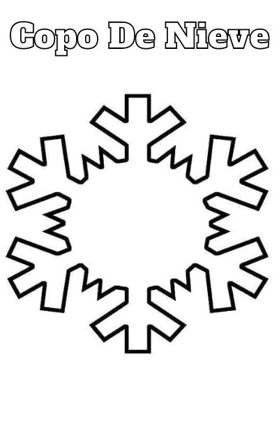 Dibujos para colorear e imprimir Snowflake