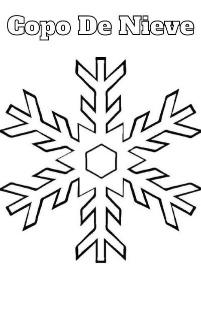 Dibujos para colorear e imprimir Snowflake