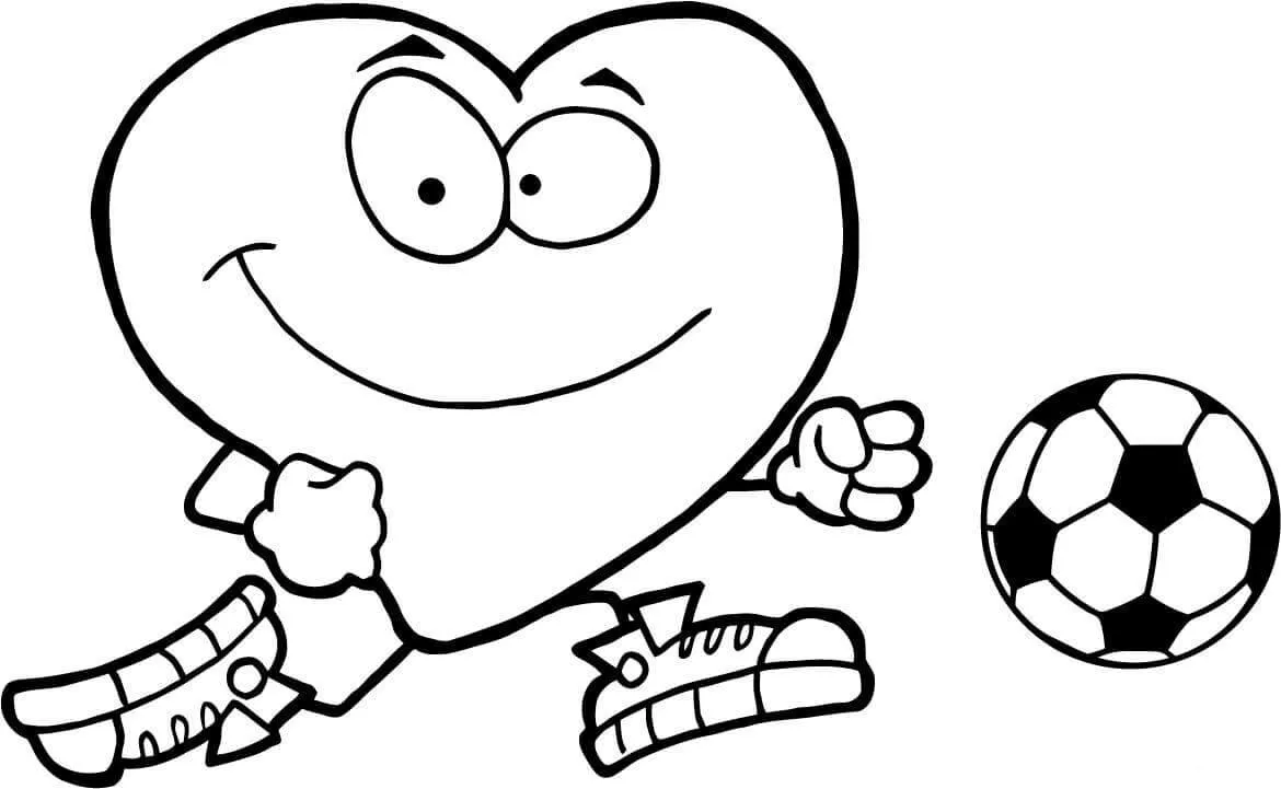 Dibujos para colorear e imprimir Soccer