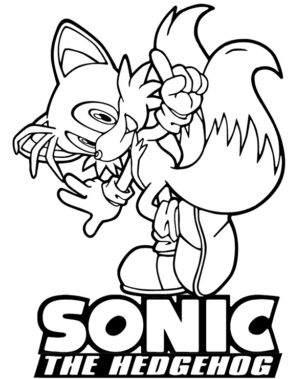 Dibujos para colorear e imprimir Sonic