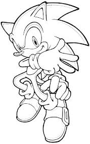 Sonic coloring pages 21