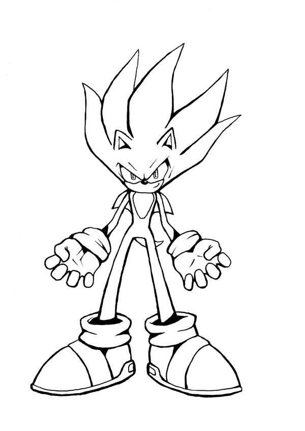 Dibujos para colorear e imprimir Sonic