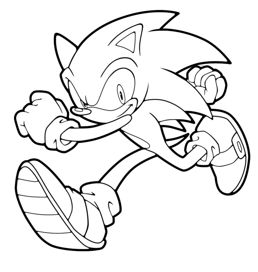 Dibujos para colorear e imprimir Sonic