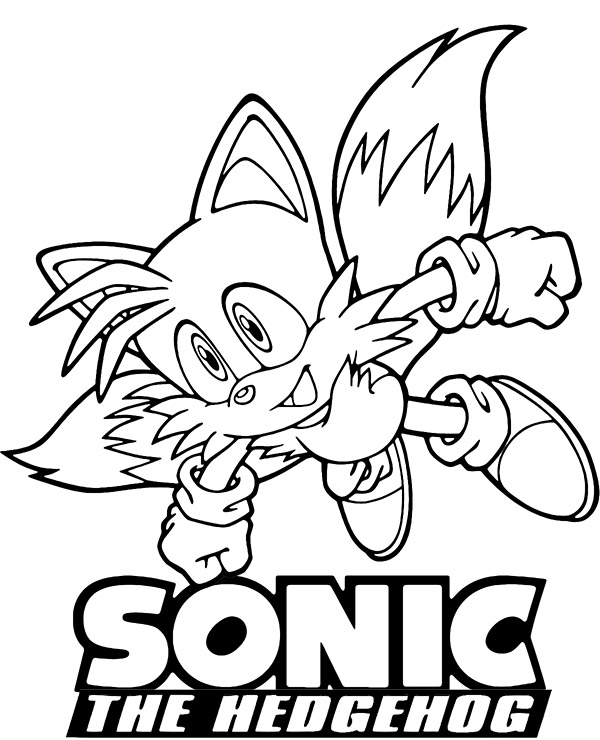 Dibujos para colorear e imprimir Sonic