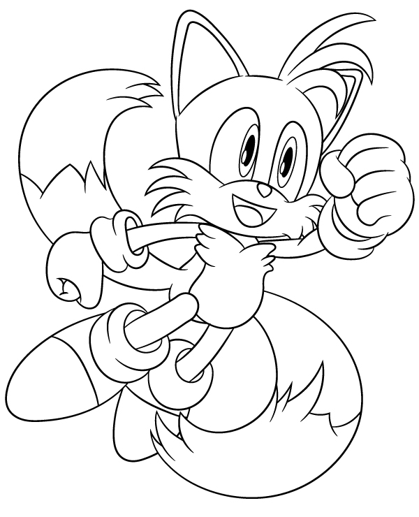 Dibujos para colorear e imprimir Sonic