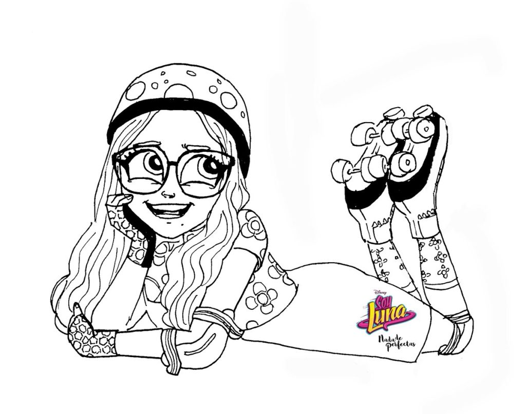 Soy Luna coloring pages 5