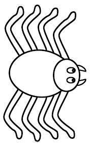 Dibujos para colorear e imprimir Spiders