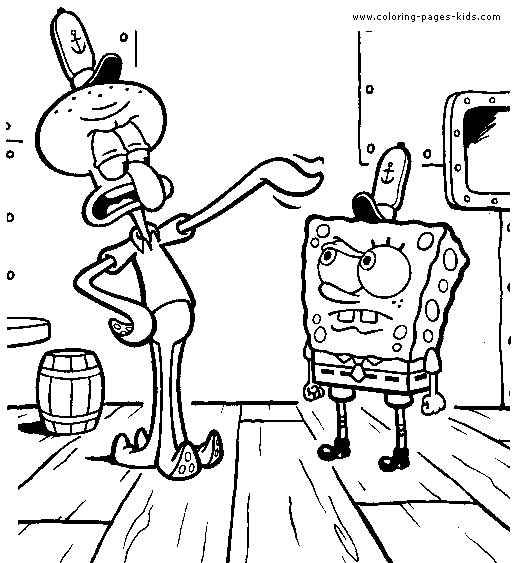 Dibujos para colorear e imprimir Spongebob