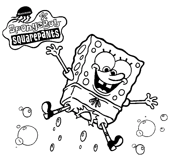 Dibujos para colorear e imprimir Spongebob