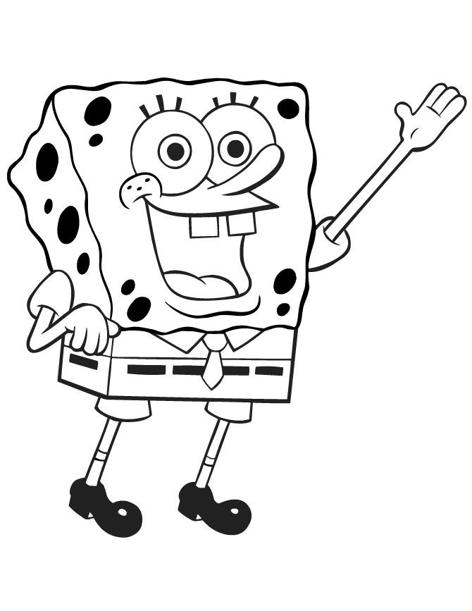 SpongeBob coloring pages 105