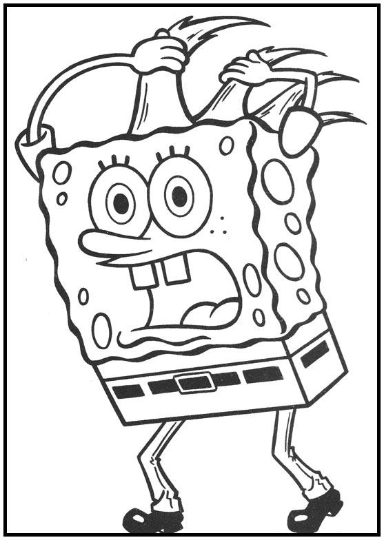 Dibujos para colorear e imprimir Spongebob