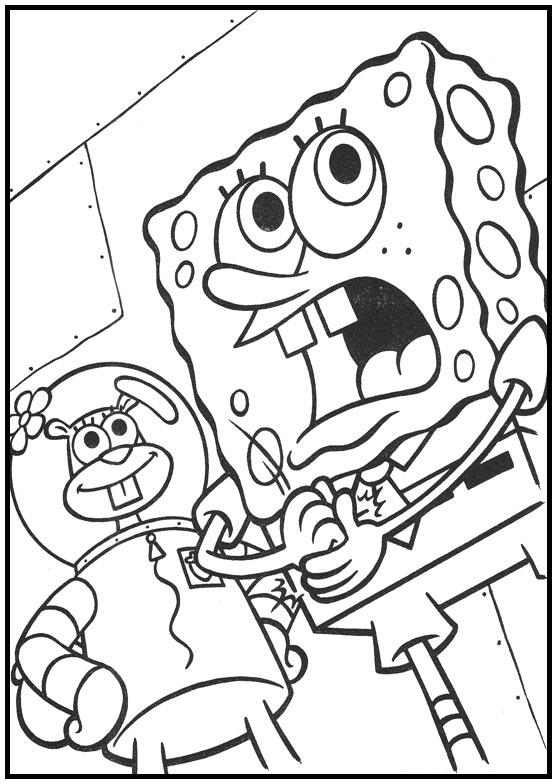 Dibujos para colorear e imprimir Spongebob